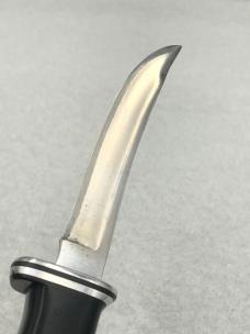 Vintage Buck Pre-1986 Personal Fixed Blade Sheath Knife Made In USA Discontinued