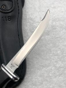 Vintage Buck Pre-1986 Personal Fixed Blade Sheath Knife Made In USA Discontinued
