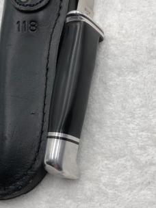 Vintage Buck Pre-1986 Personal Fixed Blade Sheath Knife Made In USA Discontinued
