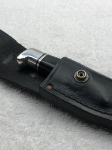 Vintage Buck Pre-1986 Personal Fixed Blade Sheath Knife Made In USA Discontinued