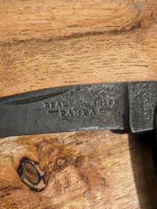 Vintage CX Lockwood Brothers Real Pampa Knife Horn Handle Stockman Made in Sheffield