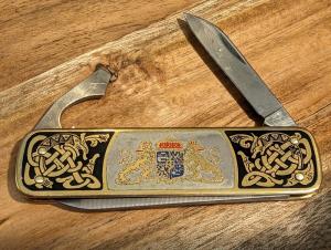 Vintage EKA Sweden Volvo Gentleman's Pocket Knife - In Great Condition