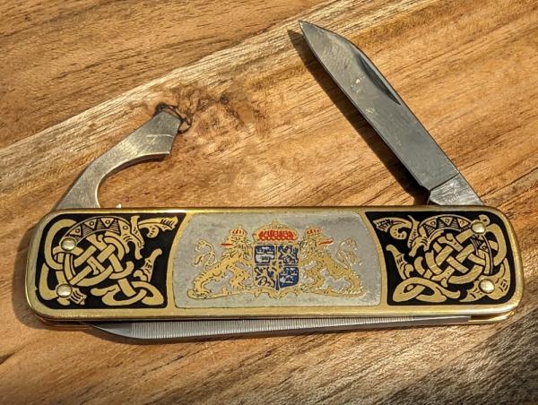 Vintage EKA Sweden Volvo Gentleman's Pocket Knife - In Great Condition