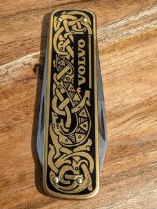 Vintage EKA Sweden Volvo Gentleman's Pocket Knife - In Great Condition