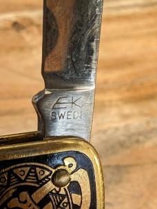 Vintage EKA Sweden Volvo Gentleman's Pocket Knife - In Great Condition