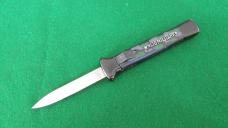  RARE c. 1970's-80's Vintage Stainless Rostfrei OTF CAMO NATO MILITARY Mexico Japan NICE !