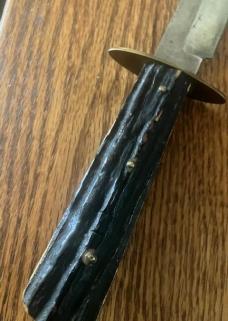 J. RUSSELL & CO GREEN RIVER WORKS 1800's BOWIE (FROM MY COLLECTION) Sale priced now ***SELL