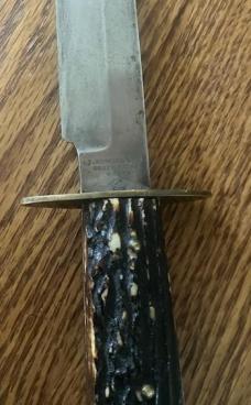 J. RUSSELL & CO GREEN RIVER WORKS 1800's BOWIE (FROM MY COLLECTION) Sale priced now ***SELL