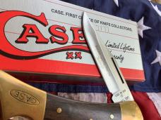 1989 Case xx Shark Tooth Folding Hunter w/ Wood Handles (P197 L SSP) 