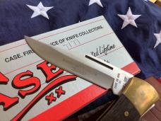 1989 Case xx Shark Tooth Folding Hunter w/ Wood Handles (P197 L SSP) 