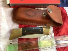 1989 Case xx Shark Tooth Folding Hunter w/ Wood Handles (P197 L SSP) 