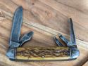 1948-1956 Camillus Jigged Bone Handle 4 Blade Scout Style Knife