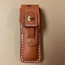 Vtg  SKALJA Bloodwood Lockblade with AG Russell Sheath