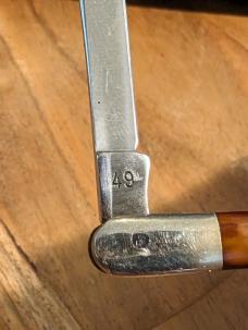 Vintage Camillus #49 Two Blade Tuxedo Knife - New York, USA