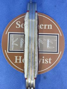 Schrade 8OT Stockman repaired with new Main blade and Elk antler handles