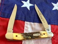 Case xx 1993 ABCA Muskrat Knife (Muskrat) w/ Sweet Stag Handles 1 of 600 & NOS