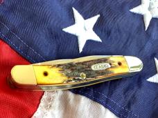 Case xx 1993 ABCA Muskrat Knife (Muskrat) w/ Sweet Stag Handles 1 of 600 & NOS