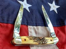 Case xx 1993 ABCA Muskrat Knife (Muskrat) w/ Sweet Stag Handles 1 of 600 & NOS