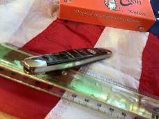 Colonel Coon (by Queen) Muskrat Pocket Knife w/ Nice M Prater Synthetic Handles -NOS & 1 of 250
