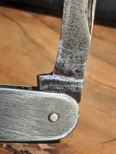 Rare IXL Wostenholm Sheffield, England 2 Blade Pen Knife
