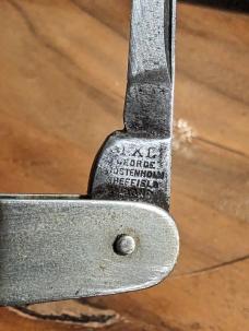 Rare IXL Wostenholm Sheffield, England 2 Blade Pen Knife