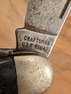 1960's Craftsman 95043 4 Blade Pocket Knife