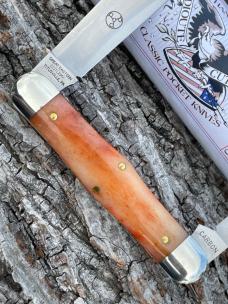 GEC TIDIOUTE ** SFO 321224 ORANGE CAMEL BONE BOOT ENGINEER