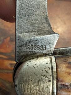 Pre-WWII Remington U.M.C. Antique Boy Scouts of America Official Scout Knife Brown Bone 3333
