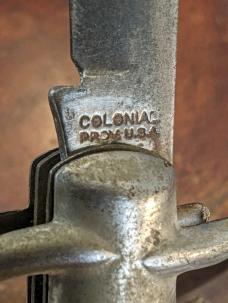 Mid Century Colonial Faux Switch Blade Knife - Providence, RI