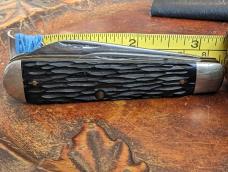 1930-1950 PAL Cutlery 2 Blade Jigged Handle Jack Knife 
