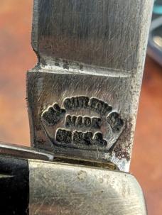 1930-1950 PAL Cutlery 2 Blade Jigged Handle Jack Knife 