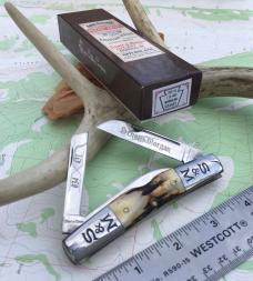 Schatt & Morgan 034431 Gargantuan Stag Full Congress 2016 Queen Daniels Family Cutlery NEW in Box
