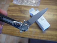A. G. A. Campolin Dominus Lever Maltese Cross 6 Incher W/Brazilian Horn Handles  NIB