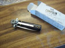 A. G. A. Campolin Dominus Lever Maltese Cross 6 Incher W/Brazilian Horn Handles  NIB