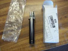 A. G. A. Campolin Dominus Lever Maltese Cross 6 Incher W/Brazilian Horn Handles  NIB