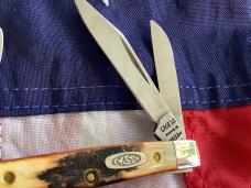 Case xx 1992 Tiny Stockman Knife Mdl# 5333 w/ Sweet Stag Handles -NOS in orig box