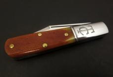 Great Eastern Cutlery #14 TC Barlow Goldenrod Sawcut Bone Clip Point GEC 141122