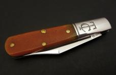 Great Eastern Cutlery #14 TC Barlow Goldenrod Sawcut Bone Clip Point GEC 141122