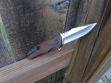 Buck 841 Sprint Pro Folding Knife Burlap Micarta Handle S30V Blade - NEW