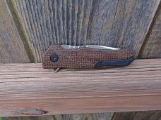 Buck 841 Sprint Pro Folding Knife Burlap Micarta Handle S30V Blade - NEW