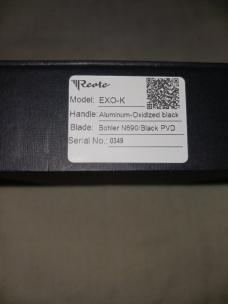 REATE  EXO-K  GRAVITY  KNIFE 