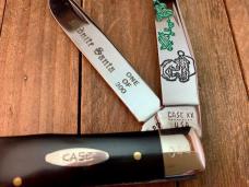 Case Trapper Midnight Santa 1981 Black Synthetic with Pin Crack 