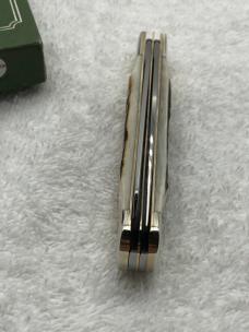 Attention Remington Collectors! Vintage German Stag Remington 2 Blade Trapper