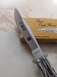 Vintage 1980s Valor Parker Eagle "CHO" wrist flicker balisong!