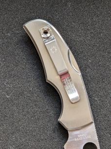 Spyderco Native with an unusual handle