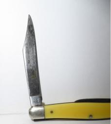 Vintage #48 Camillus 2-Blade Knife With Long Pull Blade 1960's-1970's 2-3/4"