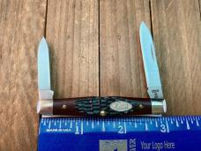 Case Pen Knife Brown Jigged Synthetic 1988