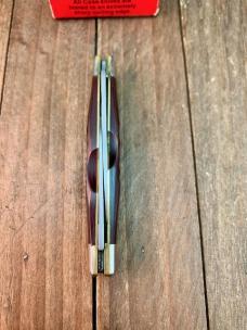 Case Pen Knife Brown Jigged Synthetic 1988