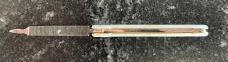 Beautiful Antique Rodgers Cutlers Vest Pocket Knife, Mother Of Pearl, Sheffield England