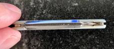 Beautiful Antique Rodgers Cutlers Vest Pocket Knife, Mother Of Pearl, Sheffield England